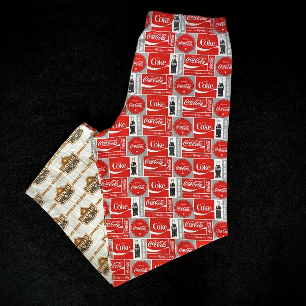 Boys handmade lounge pants Houston Dynamo Coca-Cola - Picture 3 of 5